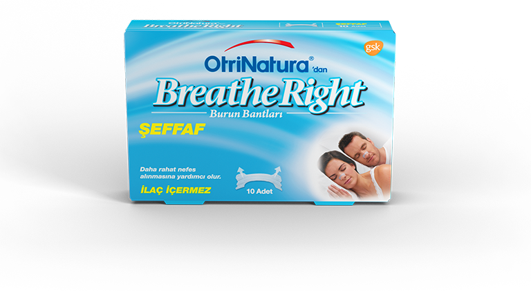 OtriNatura’dan Breathe Right Şeffaf Burun Bandı